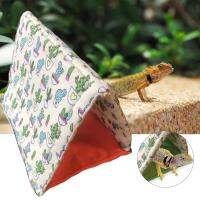 Reptile Bed Resting Tent Bed Large Space Breathable Habitat Shelter Bearded Dragon Small Animal Supplies Beds