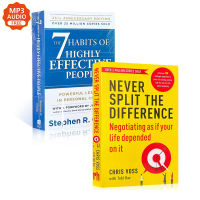 หนังสือภาษาอังกฤษ หนังสือ The 7 Habits of Highly Effective People By Stephen R. Covey English Book Self Help Reading Gifts Powerful Lessons In Personal Change Great Guide for Any Aspiring Leader Success พร้อมส่ง