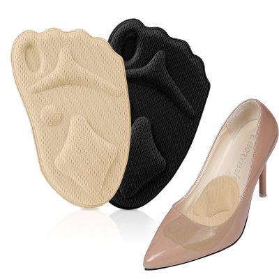 Women Forefoot Half Insoles for Shoes Shoe Size Reduce Insert Shoe Pads Comfort High Heels Toe Protector Cushion Foot Care Pad Shoes Accessories