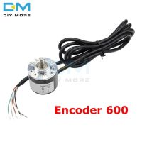 360 600 P/R Encoder Dc 5V-24V ตัวเข้ารหัส360P 600 P โรตารีที่เพิ่มขึ้น Ab 2เฟส6มม. เหมาะกับเพลาสำหรับการวัดความจุเครื่องยนต์