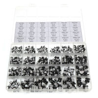 400pcs 24value Electrolytic Capacitor Assortment Kit 1uF-1000uF 6.3V-50V Aluminum Assorted Capacitors with Storage Box