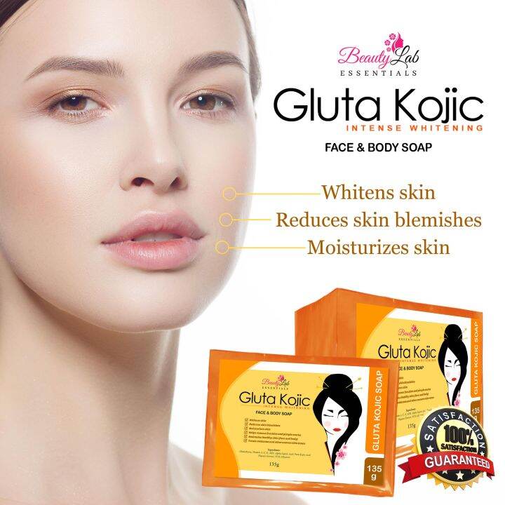 Beauty Lab Essentials Gluta Kojic Soap 135 Grams Original Whitening