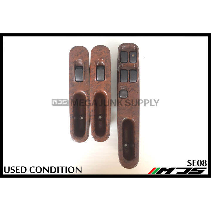 Proton Perdana E54A Original JDM Japan Auto Single & Master Main Power Window Side Mirror Adjust