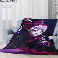 Shalltear Bloodfallen 3D Printed Plush Flannel Blankets Adult Home Office Sofa Travel Washable Casual Student Flannel Blanket 02