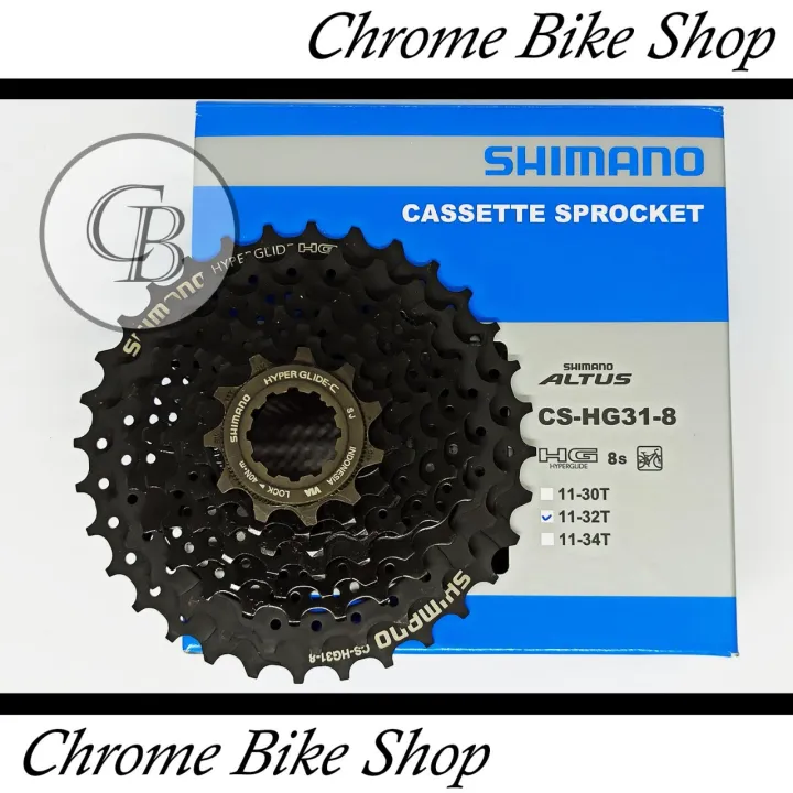 CASSETTE 8 VITESSES SHIMANO ALTUS CS-HG31-8 11X32
