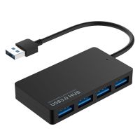 【The-Best】 Rehmans store. USB 4-Port Ultra-Thin 3.0 Hub Multi-Port Expansion Hub อเนกประสงค์ใช้งานได้จริง U