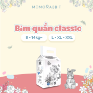 Bỉm quần Classic Momo Rabbit Premium Baby L28 XL22 XXL18
