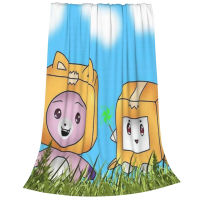 2023 in stock  Lovely LankyBox Ultra-Soft Micro Fleece Blanket for Family Kids Adults Fashion Printed Wool Blanket Hooded Air-conditioning Quilt Warmth Soft Comfortable Blankets in All Seasons，Contact the seller to customize the pattern for free