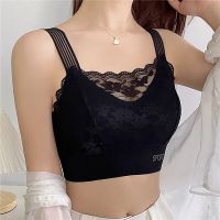 Sexy Lace Ladies Bra Small Chest Gathered Anti-sagging Seamless Sports Beautiful Back Womens Underwear Shockproof Wrapped Chest