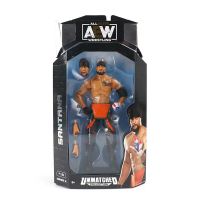 SANTANA WWEAewwwfwcw คอลเลกชันที่หายาก PVC All Elite Wrestling Matched Collection Series Action Figures 6