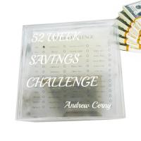 Money Challenge Envelopes and Box 52 Week Saving Money Organizer Envelopes Money Savings Challenges Box Storage Budgeting Box Cash Saving Challenge Box Kit excitement