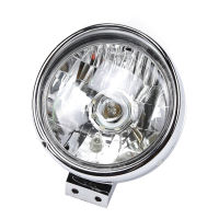 รถจักรยานยนต์ R Round Chrome ไฟหน้าไฟหน้าสำหรับ Suzuki GZ125HS GZ150-A Superlight