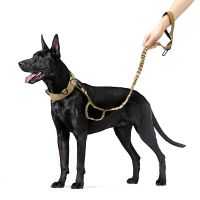 Reflective Medium Dog Leash 2 Handle Strong Pet Walking Lead Rope Bungee Leashes for Big Dog Training