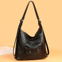 hang qiao shop  Crossbody Bag for Women Soft Leather Purses and Handbags Multi Pockets Messenger Bag Ladies Shoulder Purse