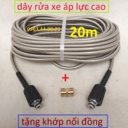 Dây Xịt Rửa 20m Chuyên Sử Dụng Cho Máy Rửa Xe Áp Lực Cao