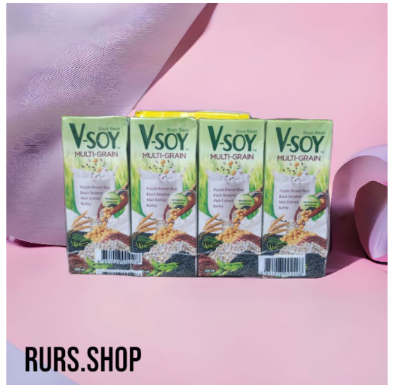 VSOY VSOY Multi Grain Soy Milk Susu Kedelai 200ml Lazada Indonesia