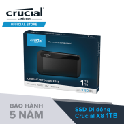 Ổ Cứng Crucial X8 1TB Portable SSD CT1000X8SSD9