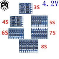 3S 4S 5S 6S 7S 8S 21V 4.2V แผงบาลานซ์ Li-Ion 18650 Li-Ion Balncing การชาร์จเต็มแบตเตอรี่แผ่นป้องกัน