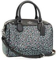 MINI BENNETT SATCHEL IN RANCH FLORAL PRINT  CANVAS (โค้ด F59445)