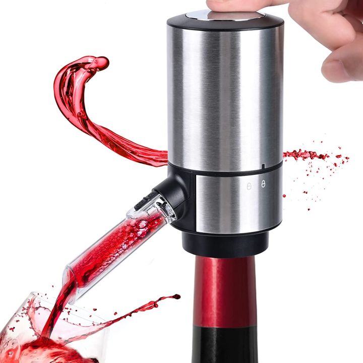 สำหรับคนรักไวน์เครื่องเติมอากาศบนรางน้ำ-dispenser-bar-รินไฟฟ้าระบบอัตโนมัติปาร์ตี้ใหม่