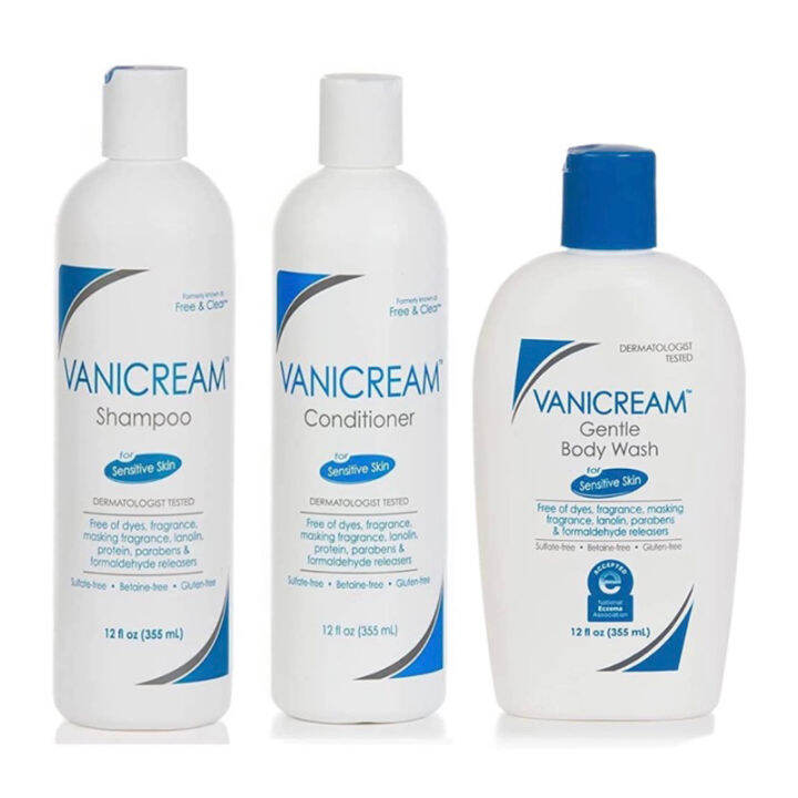 【COD】 Vanicream Shampoo Vanicream Conditioner Vanicream Gentle Body