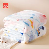 [High-end blanket] GoodBaby ผ้าสักหลาดคลุมผ้าอ้อมสำหรับเด็กแรกเกิดผ้าห่มห่อผ้าห่มตกแต่งถ่ายภาพ120x100cm เครื่องนอนเด็กทารก