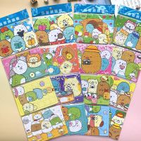 4 Pieces One Set San-X SUMIKKO GURASHI Animal Paper Puzzles For Children Wooden Toys Mosaic Puzzles Kids Educational Toys For Baby Birthday Gifts