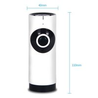 1.0mp Webcam Wireless wifi Security camera 180 degree fisheye VR Panoramic camera