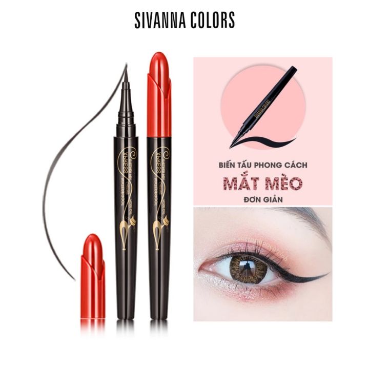 Kẻ mắt Sivanna: Sivanna luôn là điểm đến tin cậy của các tín đồ makeup. Với bảng màu rực rỡ, chất lượng sản phẩm đỉnh cao, kẻ mắt Sivanna là sự lựa chọn hoàn hảo để bạn tạo ra những đường kẻ tôn lên đôi mắt của mình. Hãy xem ảnh liên quan để biết thêm chi tiết.