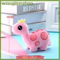 Wanglianzhon ตุ๊กตาของเล่นพร้อมจี้ใหม่ที่น่ารักมีชีวิตชีวาตุ๊กตาของขวัญวันเกิดไดโนเสาร์น่ารัก