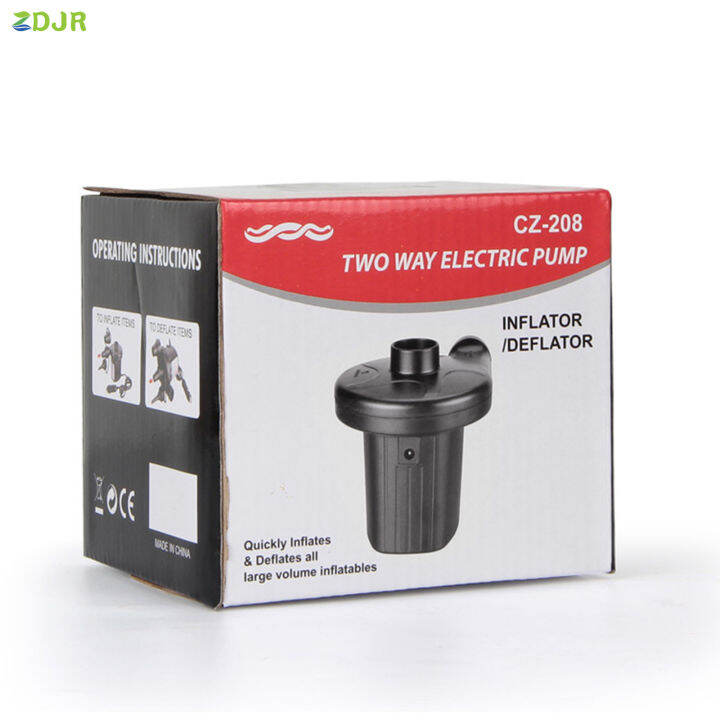 zdjr-ปั๊มลมไฟฟ้าเป่าลมเครื่องสูบน้ำที่นอน3หัวฉีดสระว่ายน้ำเป่าลมของเล่นในสระ