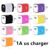 100ชิ้น5โวลต์1A สีคู่ปลั๊กบ้านเครื่องชาร์จ Usb ติดผนังอะแดปเตอร์สำหรับ X 8 7 6 5สำหรับ S6 S7 J28