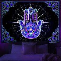 Xin Fluorescent Tapestry UV Luminous Tapestry หน้าแรกห้องแขวนผ้า