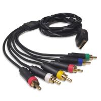 ส่วนประกอบสาย AV สำหรับ PS2 PS3 PS3 Slim, HD Multi Out Composite RCA Audio Video Cable สำหรับ Playstation PS3 (6ฟุต)