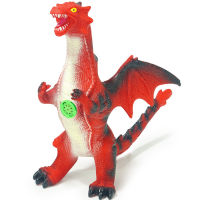 39cm Dinosaur Model Childrens Toy Soft Rubber Large Flying Dragon Will Make A Sound Animal Simulation Puppet Birthday Gift