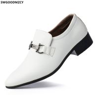 White Shoes Slip on Shoes Men Black Oxford Shoes Men Brown Dress Loafers for Men Office 2023 DERBI Business Suit LEATHER OFFIC