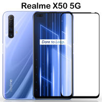 ฟิล์มกระจก นิรภัย เต็มจอ เรียวมี่ เอ็ก50 (5จี)  Use For Realme X50 (5G) Tempered Glass Screen (6.6)