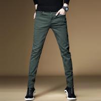 Big Size Men Army Green Streetwear Straight Jeans Spring Summer New Sports Slim Pants Business Fashion Male Casual Trousers 2023