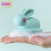 ◆✼☾ Rabbit Ears Silicone Shampoo Scalp Hair Massager Head Body Scalp Massage Brush Comb Hair Washing Comb Shower Brush Bath Brush