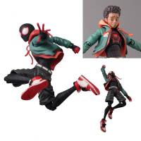 Spider-Man Across the Spider-Verse Miles Morales Action Figure Movable Joints Model Dolls Toys For Kids Gifts