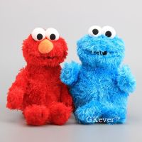 【CW】 High Quality Sesame Street Elmo Cookie Monster Soft Plush Toy Dolls 30-33 cm Children Educational Toys