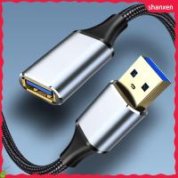 SHANXEN แฟลชไดร์ฟเว็บแคม USB USB ความเร็วสูง3.0สายข้อมูลสายพ่วงอะแดปเตอร์ OTG ชาย-หญิง