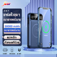 Jan luck ความจุ 30000mAh ธนาคารพลังงาน แบตเตอรี่สํารอง รองรับการชาร์จอย่างรวดเร็ว มีโทรศัพท์ทุกรุ่น