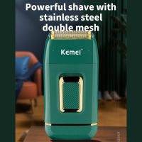 Original Kemei Barber Shop Hair Electric Shaver for Men Beard Electric Razor Bald Shaving Rechargeable Machine Finishing Tool