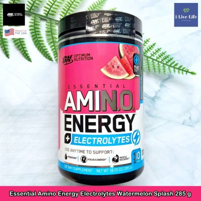 กรดอะมิโนจำเป็น + อิเล็กโทรไลต์ Essential Amin.o. Energy + Electrolytes 285 g - Optimum Nutrition เกลือแร่ Amino