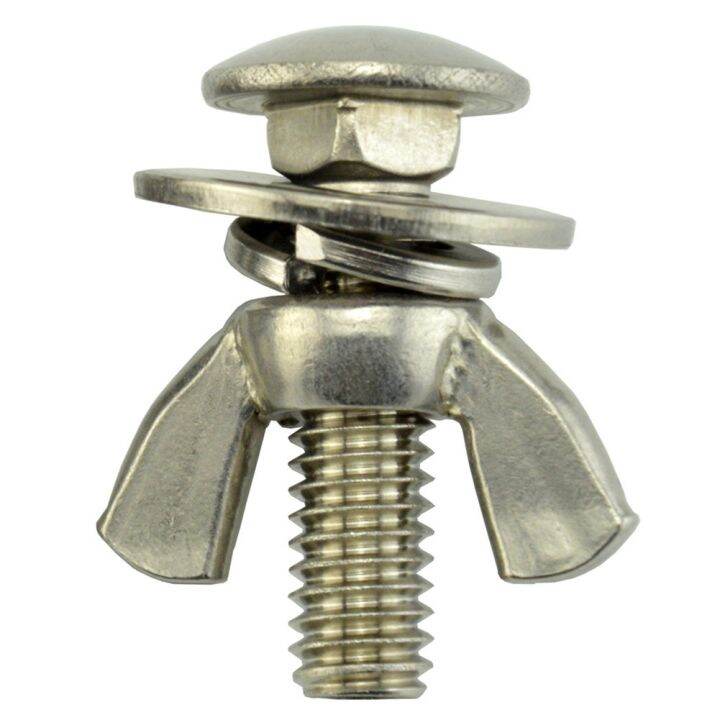 1 Pair Scuba Diving Backplate Tech Submersible Butterfly Screws M8x30mm