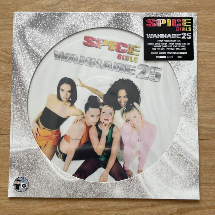 แผ่นเสียง-spice-girls-wannabe-25-vinyl-12-45-rpm-ep-limited-edition-picture-disc-มือหนึ่ง-ซีล