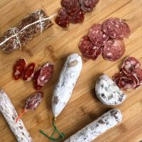 600 gr SAMPLE PACK COLD CUTS SALAMI &amp; SAUCISSON charcuterie ซาลามี่ห่อตัวอย่าง