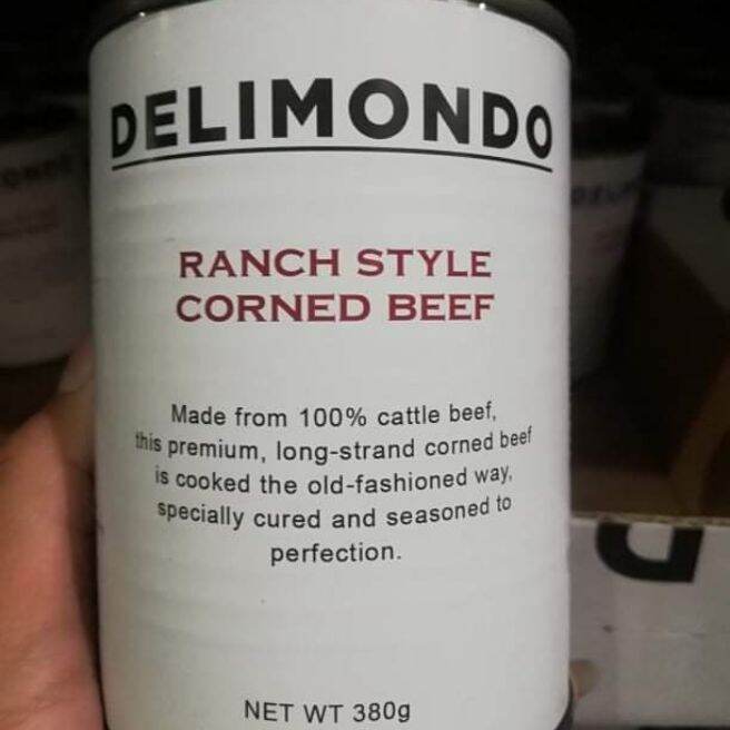 DELIMONDO RANCH STYLE CORNED BEEF (380 grams) Lazada PH