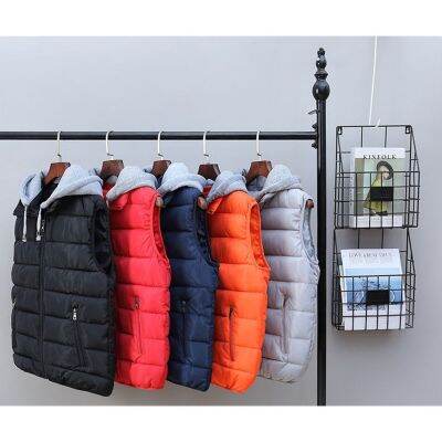 ZZOOI 2022 new mens and womens autumn winter waistcoat  jacket  hood and down jacket  jacket jacket  youth down jacket  thermal vest